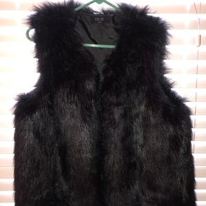 Peach Love Black Vest